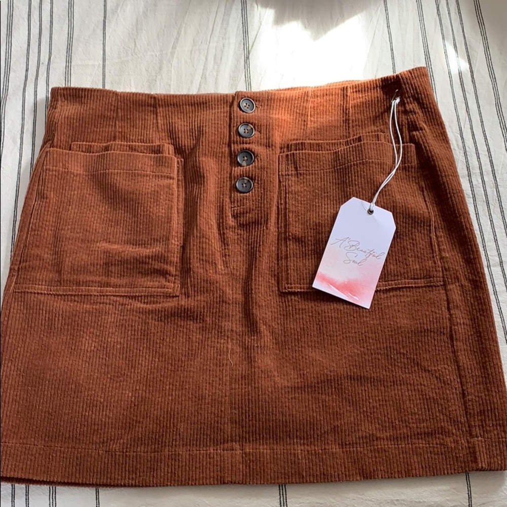 Stretch Mini Skirt